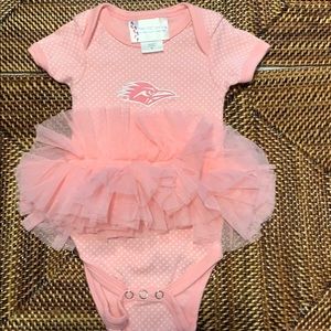 Roadrunner baby onesie